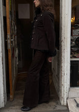 Load image into Gallery viewer, Galliano faux shearling jacket in Brown and Black