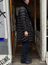 Load image into Gallery viewer, Issey Miyake puffer coat with knit collar