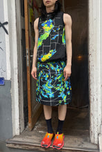 Load image into Gallery viewer, Prada vest and skirt in pixelated patterns
