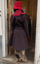 Load image into Gallery viewer, Yoshiki Hishinuma slashed details wool coat

