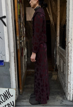 Load image into Gallery viewer, Lolita Lempicka floral jacquard jacket and skirt set in maroon
