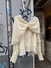 Load image into Gallery viewer, Antonio Berardi layered cotton silk lace blouse
