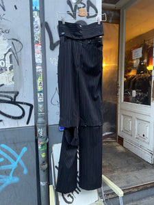 Dolce &Gabbana detachable pinstriped pants