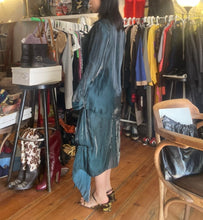 Load image into Gallery viewer, Dries Van Noten sheer wrinkled blouse and skirt
