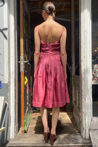 Sophie Sitbon pink dress in silk