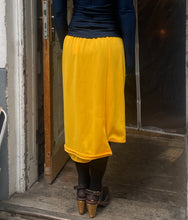 Load image into Gallery viewer, Comme des Garçons orange asymmetrical skirt

