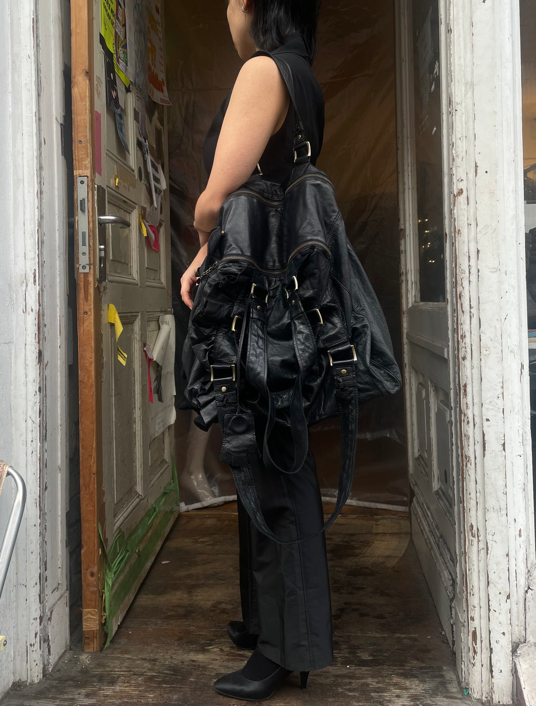 ANNE VALERIE HASH ブラックジャケット XS Anne Valerie Hash Coat XS ANNE VALERIE HASH ブラックジャケット XS Anne Valerie Hash Coat XS