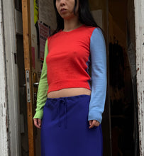 Load image into Gallery viewer, Comme des Garçons color blocked jumper from 2010
