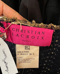 Christian Lacroix crochet dress