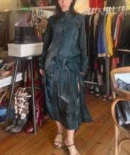 Load image into Gallery viewer, Dries Van Noten sheer wrinkled blouse and skirt
