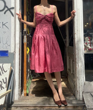Load image into Gallery viewer, Sophie Sitbon pink dress in silk
