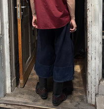 Load image into Gallery viewer, Zucca wide hakama pants in wool and denim patches
