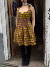 Load image into Gallery viewer, Christian Lacroix Bazar silk jacquard dress with whip stitching
