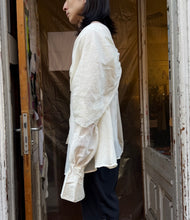 Load image into Gallery viewer, Antonio Berardi layered cotton silk lace blouse
