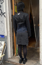 Load image into Gallery viewer, Jean Paul Gaultier jeans pinstripe skirt suit

