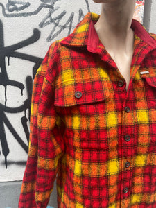 Dsquared checkered wool shirt