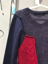 Load image into Gallery viewer, Junya Watanabe docking jumper in wool and silk
