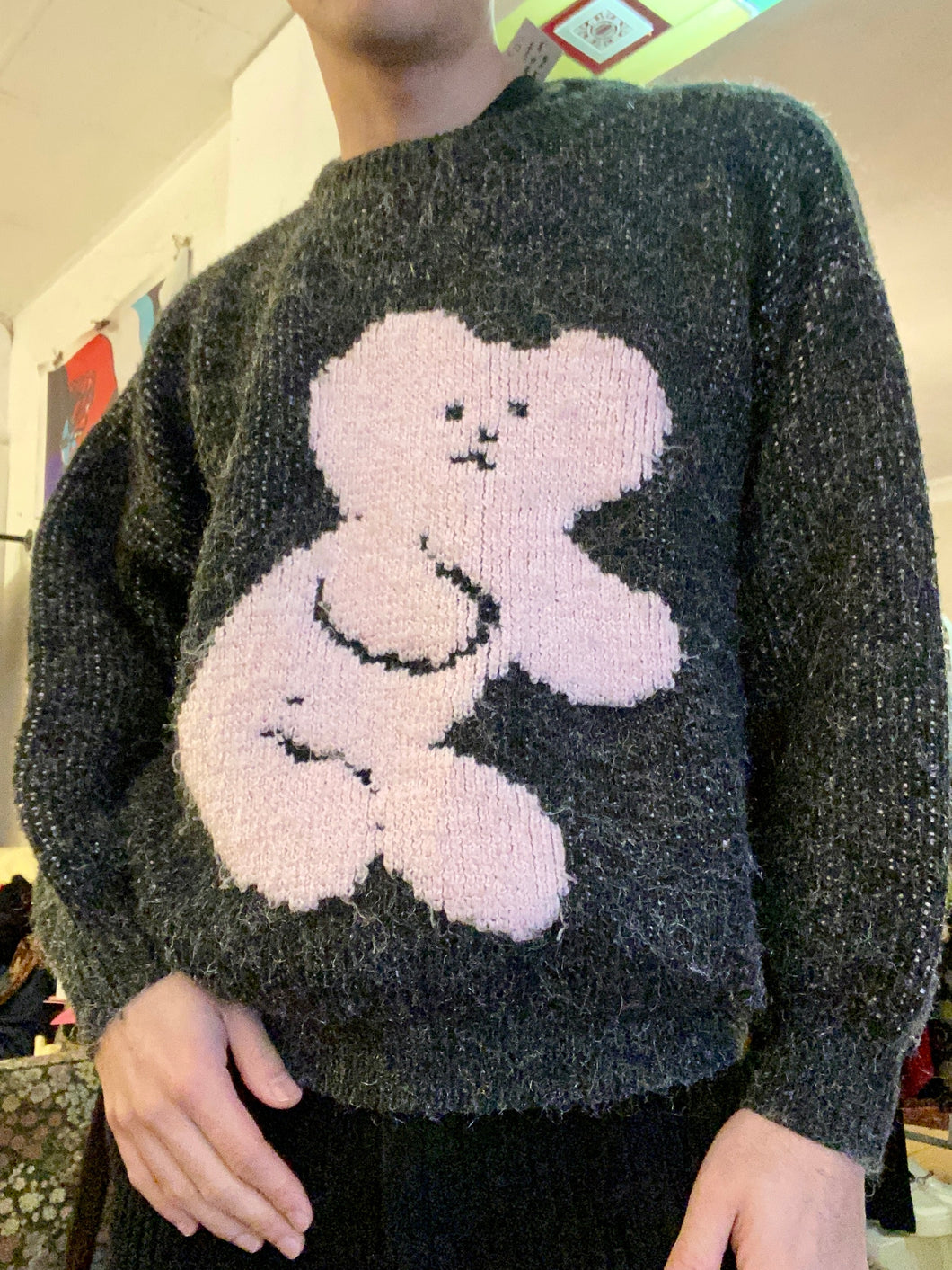 French jumper with a character