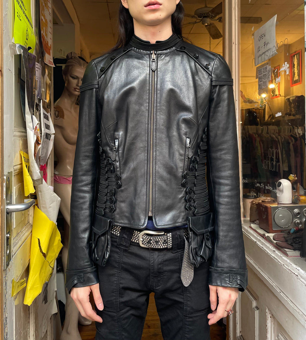 Antonio Berardi leather jacket