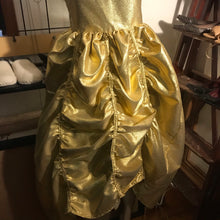Load image into Gallery viewer, French dress in gold
