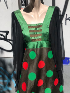 Polka dots dress by Roberto Cavalli