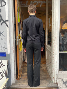 Helmut Lang jacket with slits on the elbow parts