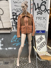 Load image into Gallery viewer, Dries Van Noten leather zip up jacket
