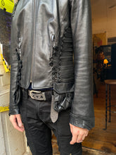 Load image into Gallery viewer, Antonio Berardi leather jacket
